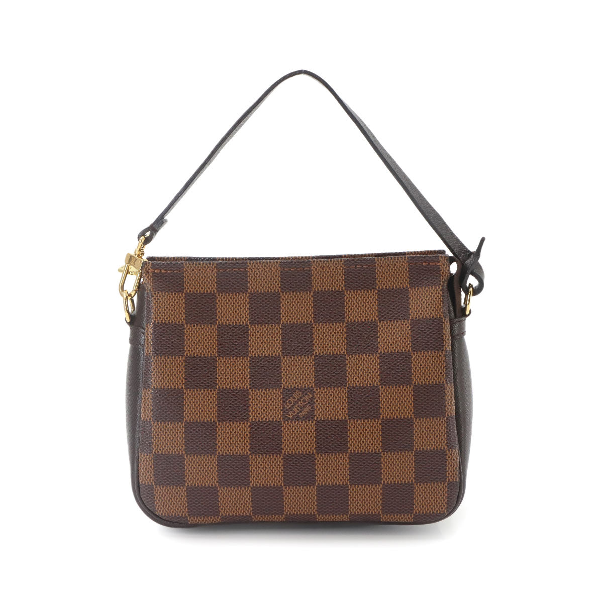 Damier Truth Makeup Pouch Hand Bag Ebene N51982 Purse