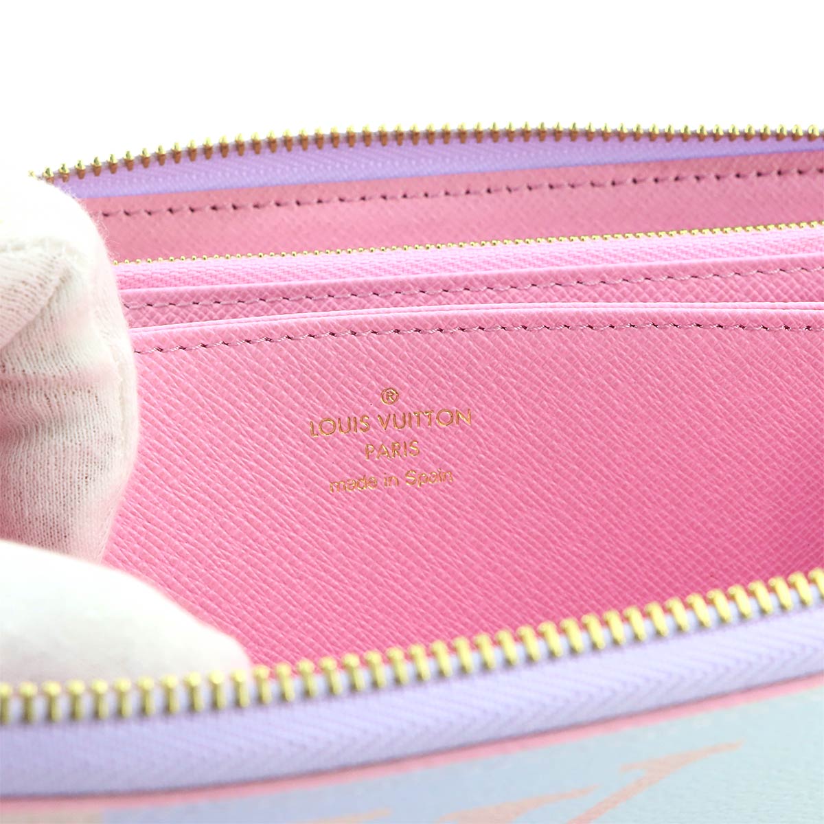 Monogram Zippy Wallet Sunrise Pastel M81340