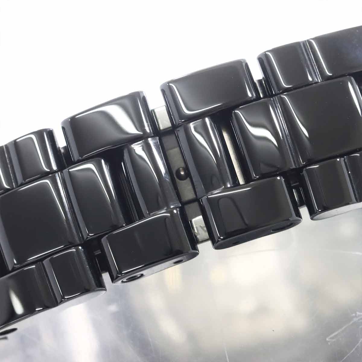 J12 Edition Noir H6347 38mm Automatic Black Ceramic Mens Watch