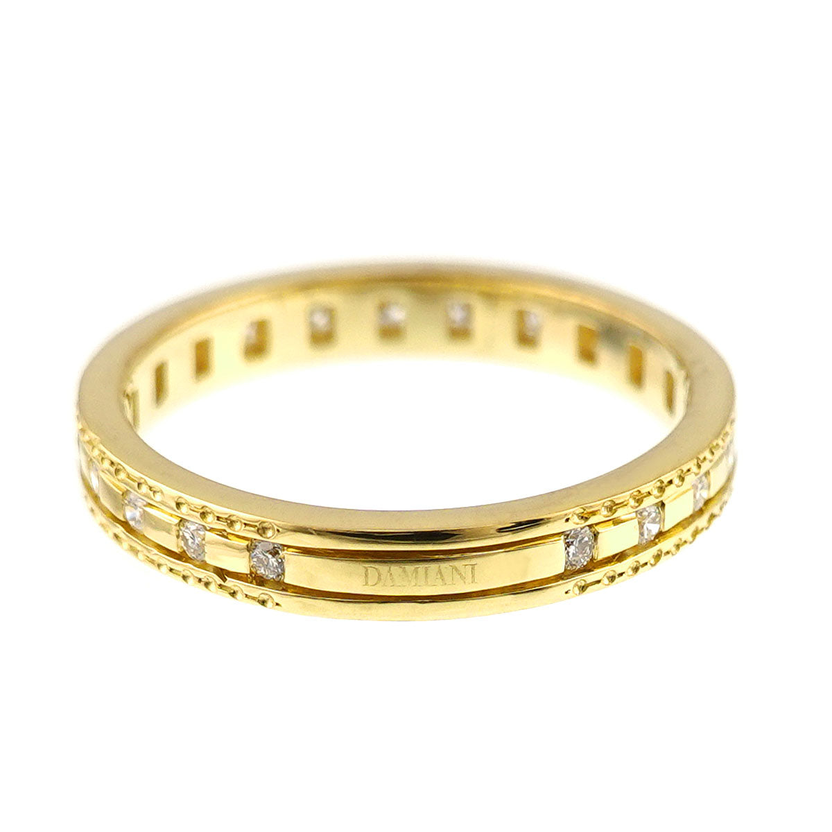 Belle Epoque Diamond Ring 18K YG 750 size4.5(US)