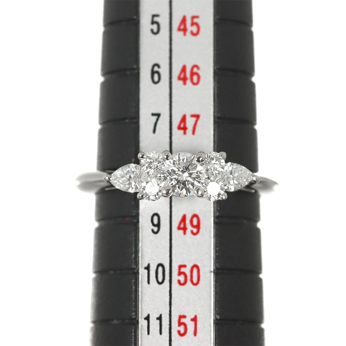 Diamond Ring Platinum size4.5(US)
