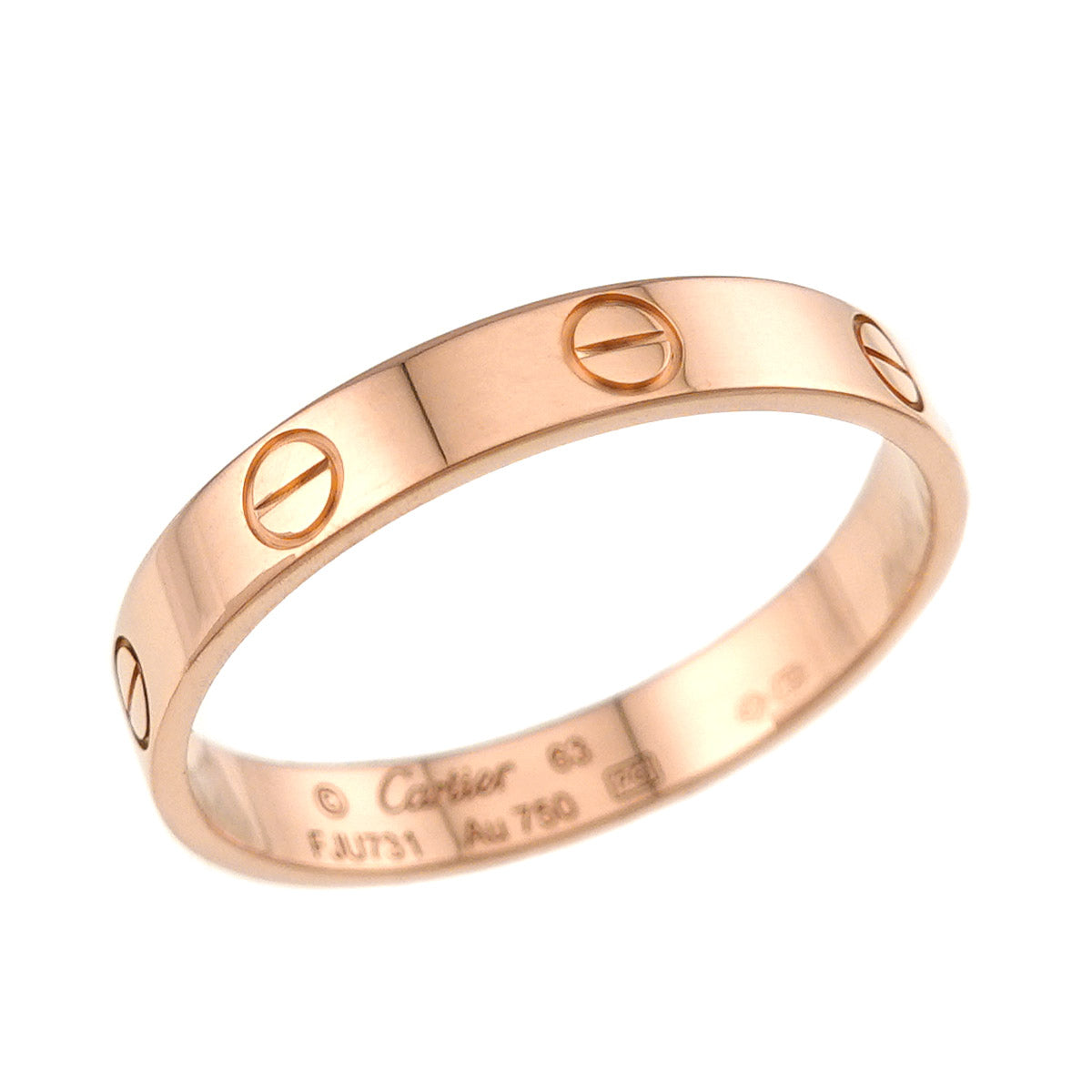 Mini Love Ring 18K Pink Gold 750 size63 9.75-10(US)