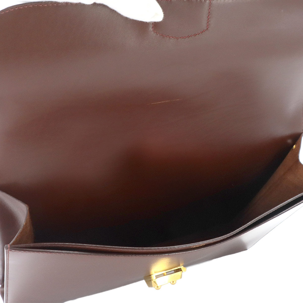 Sack A Depeche Document Case Business Bag Box calf Brown