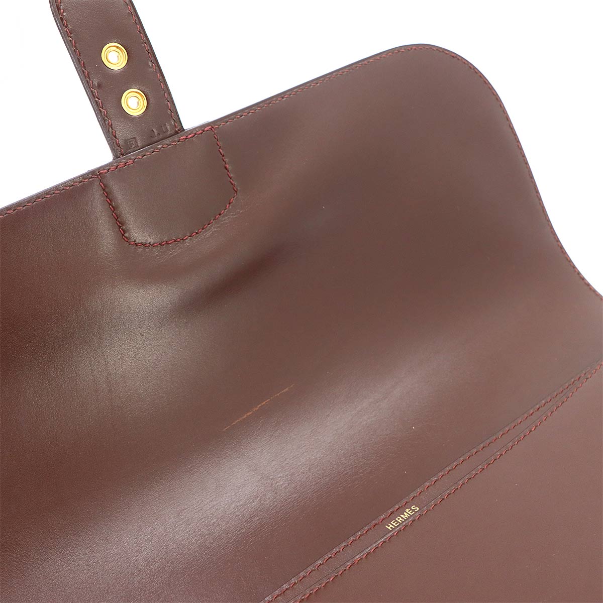 Sack A Depeche Document Case Business Bag Box calf Brown