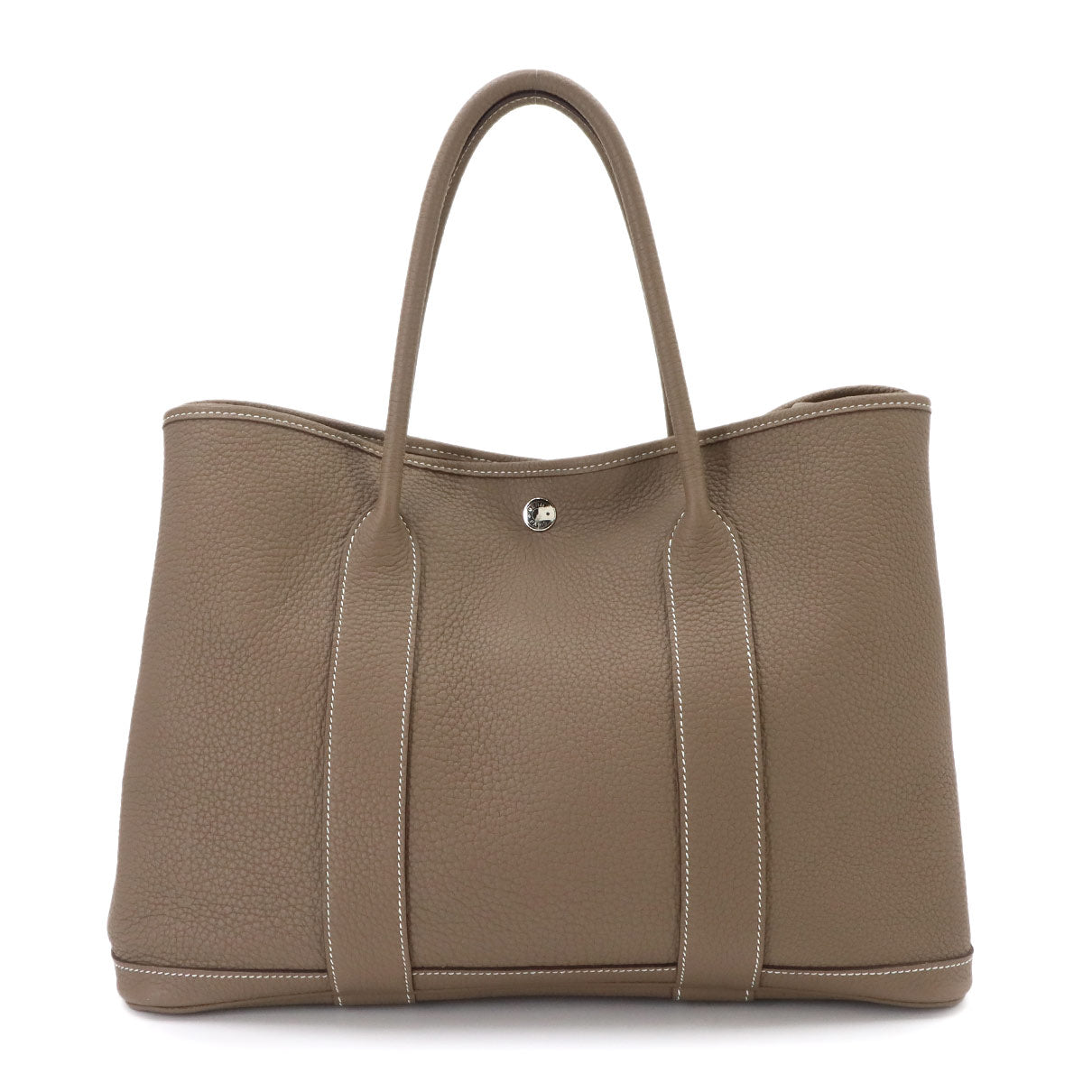 Garden Party PM Tote Bag Negonda Leather Etoupe Purse
