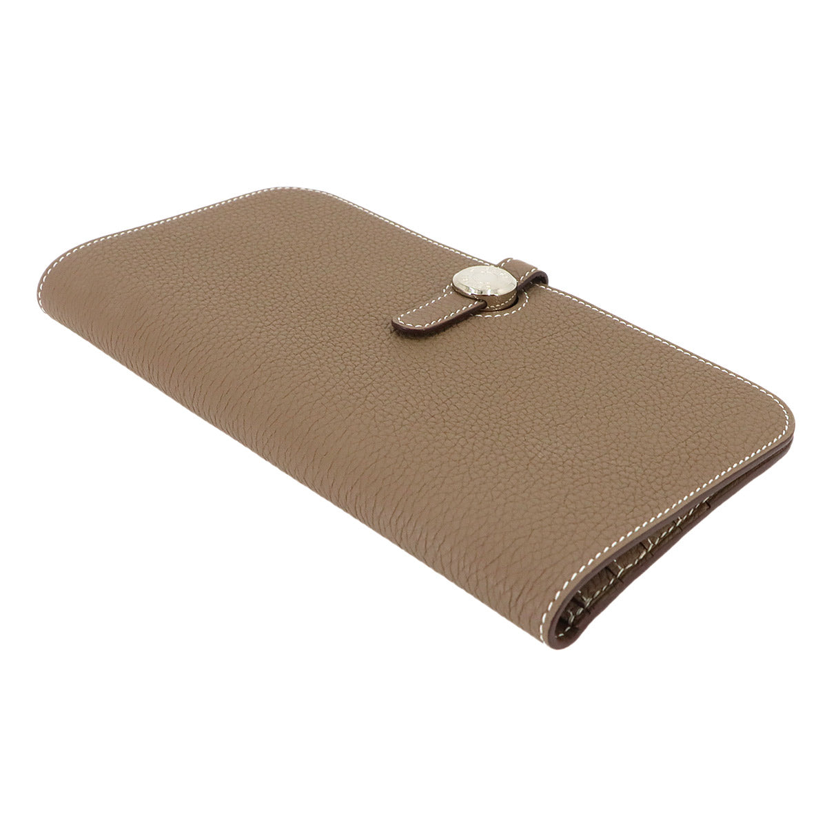 Dogon Long Wallet Togo Etoupe Purse