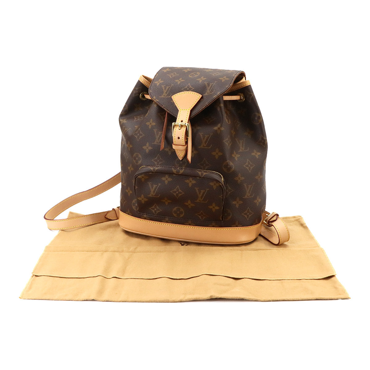 Monogram Montsouris MM Backpack Brown M51136 Purse