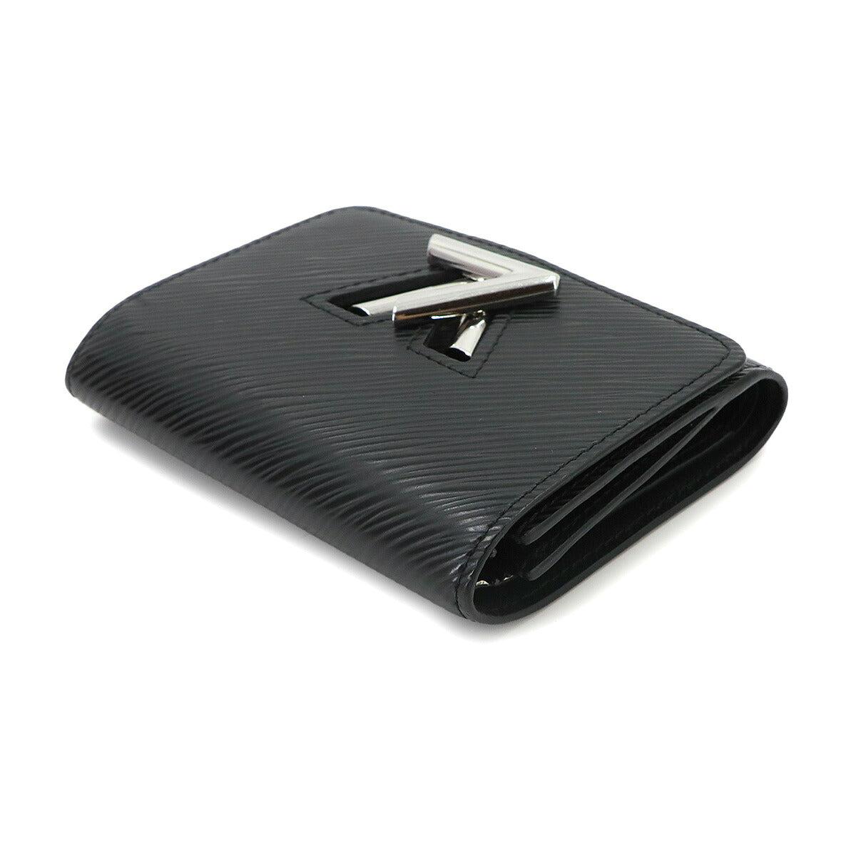 Epi Twist Compact Wallet Leather Noir M64414