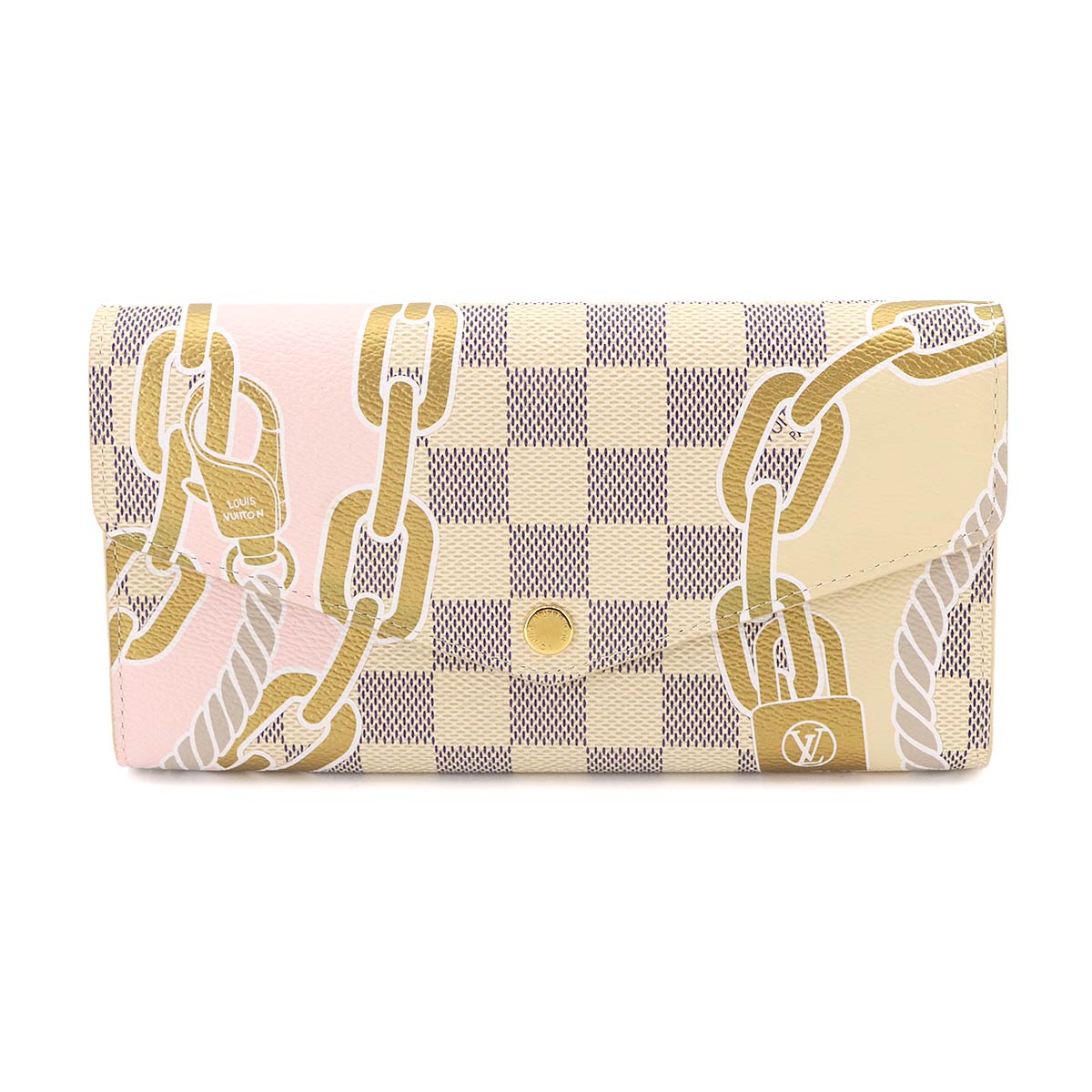 Damier Azur Nautical Portefeuille Sarah NM Wallet