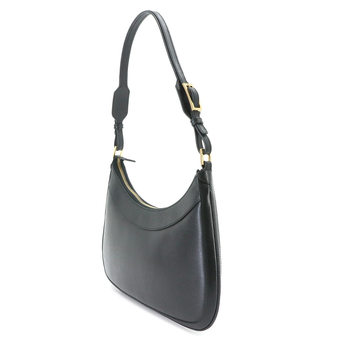 Shoulder Bag Leather Black 0014128 Purse