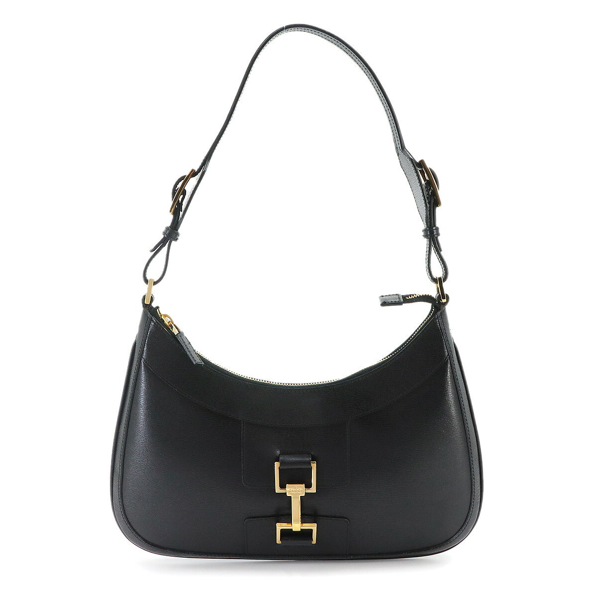 Shoulder Bag Leather Black 0014128 Purse