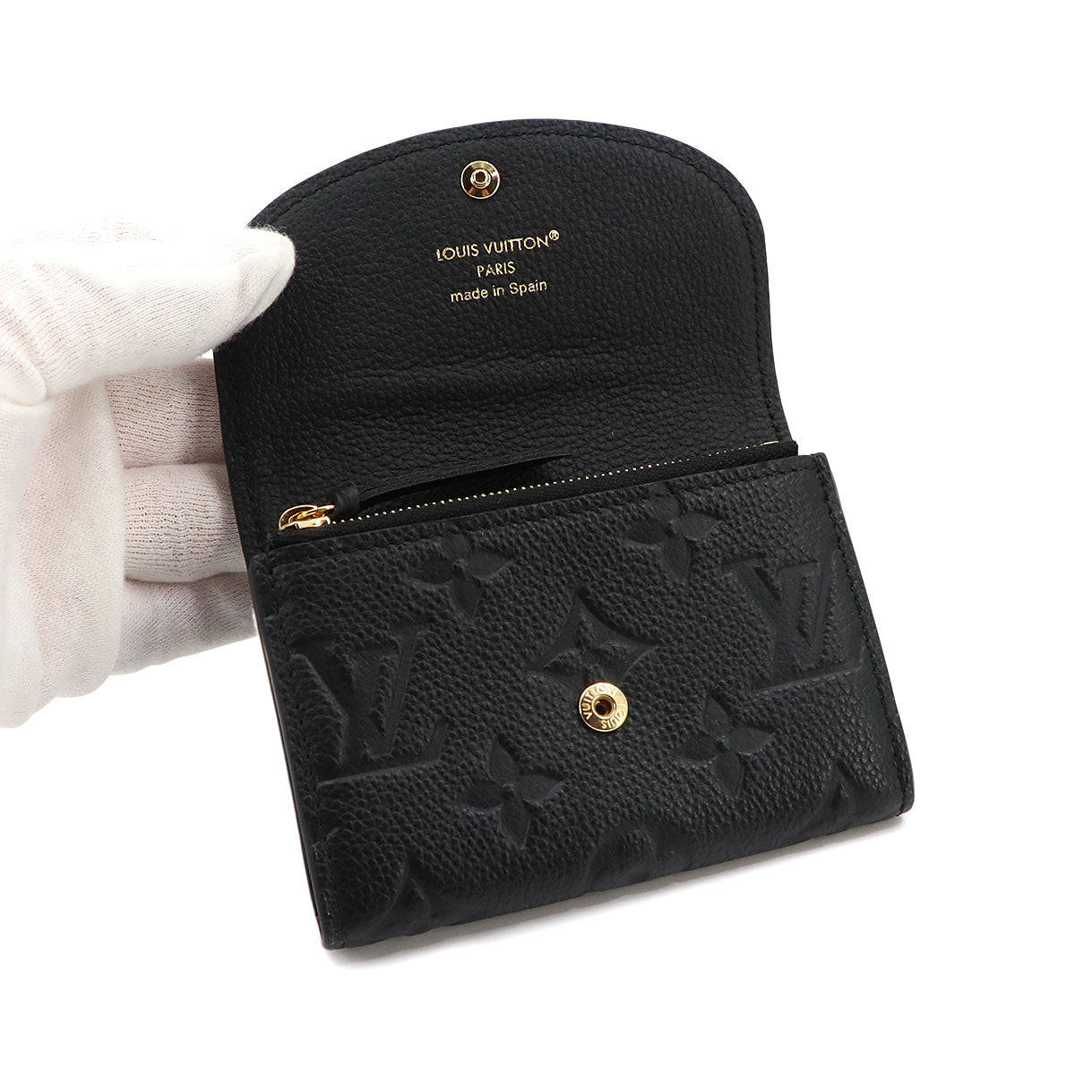 Monogram Empreinte Rosalie Coin Purse Noir M81455