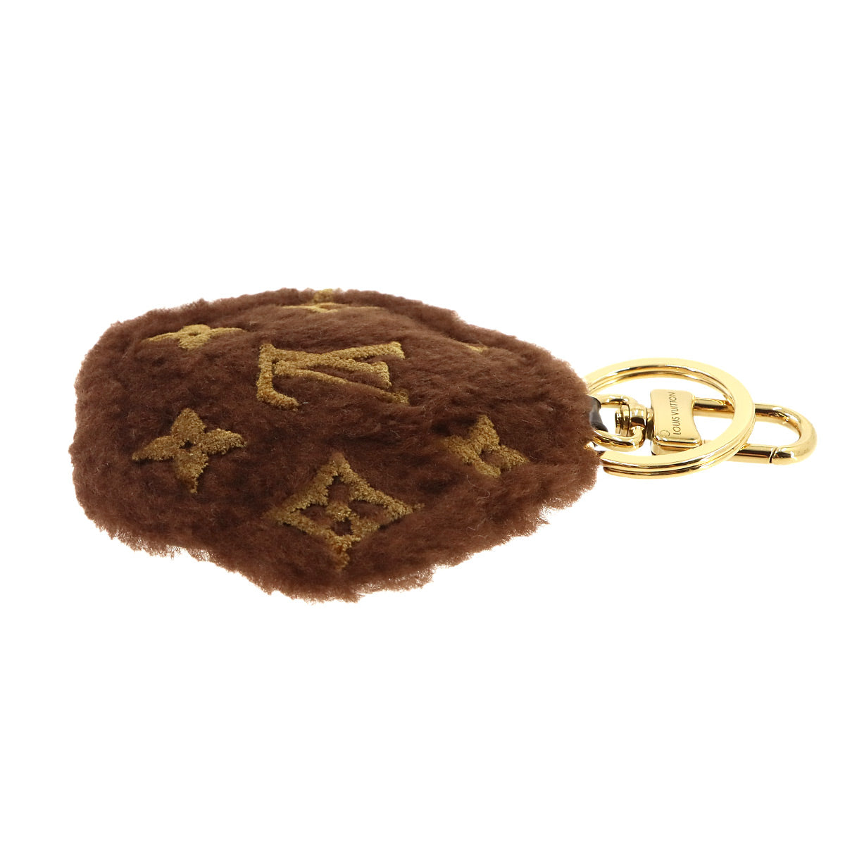LV Paw Key Holder and Bag Charm Shearling M02292