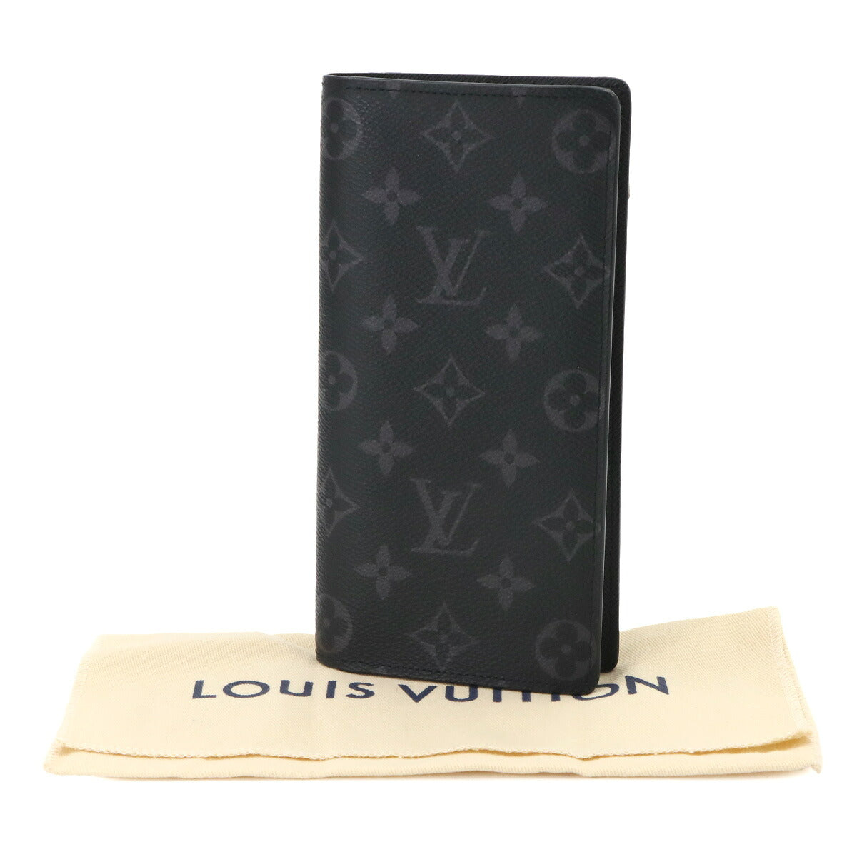 Monogram Eclipse Brazza Wallet Long M61697