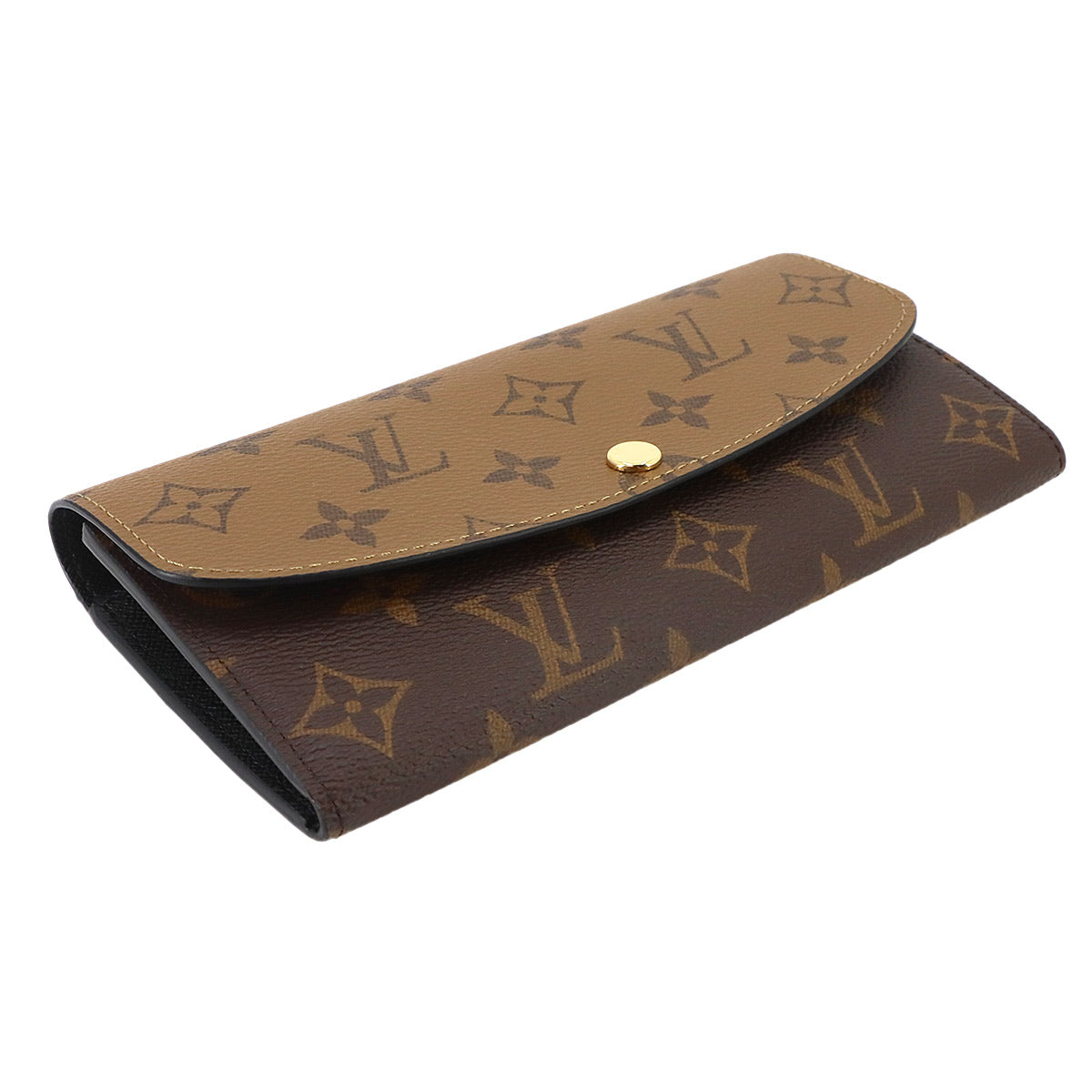 Monogram Reverse Emilie Wallet Brown M82157