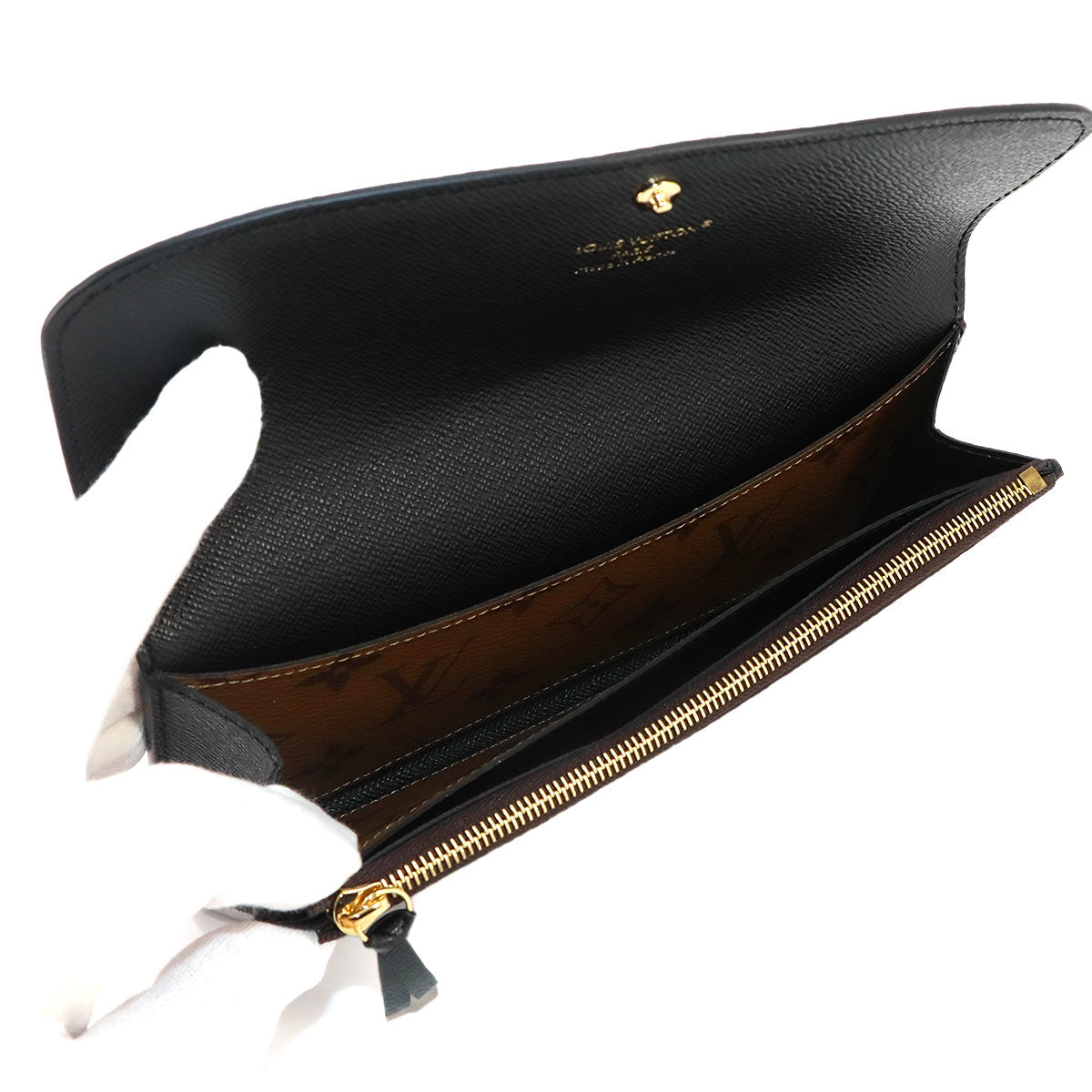 Monogram Reverse Emilie Wallet Brown M82157