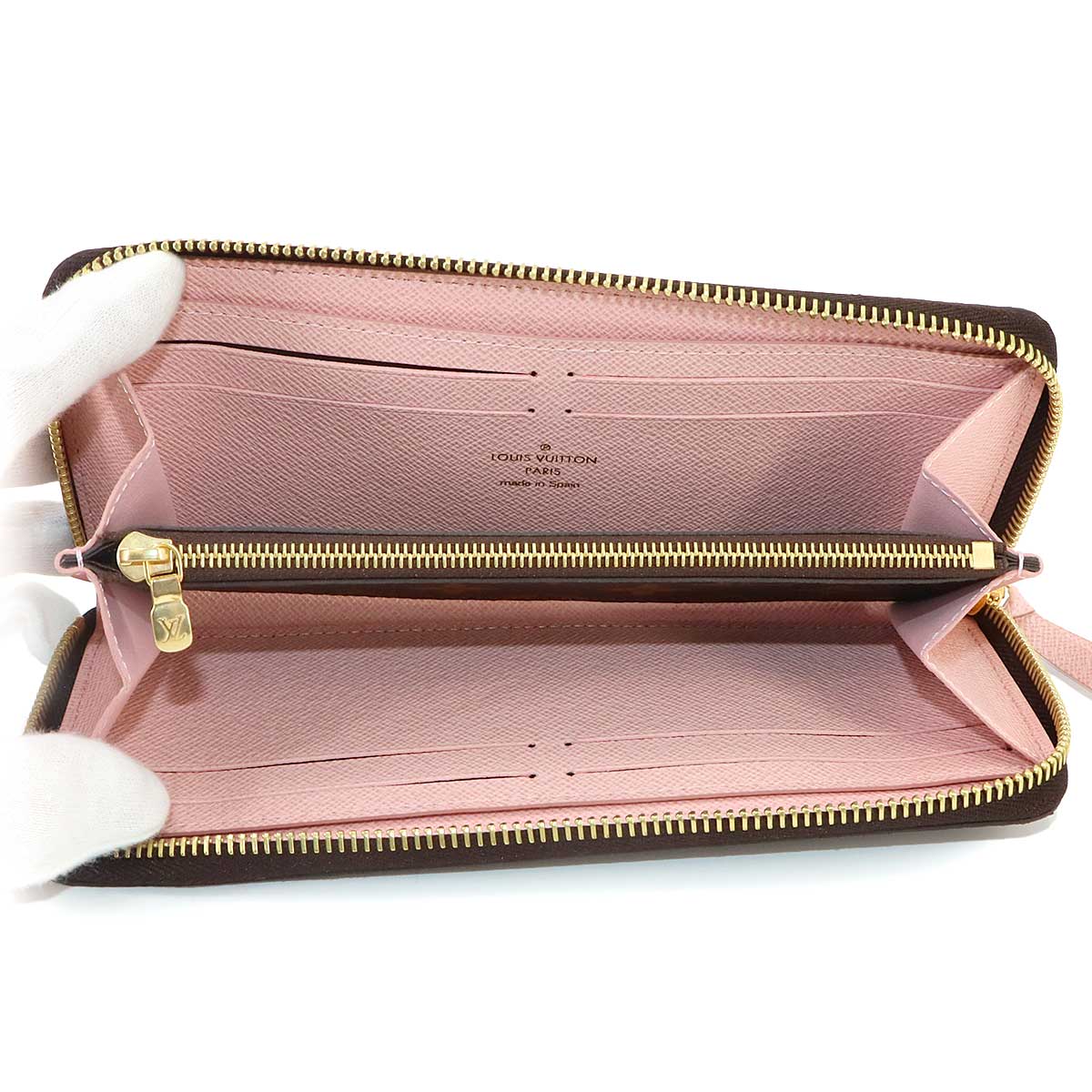 Monogram Clemence Wallet Rose Ballerine M61298 Purse