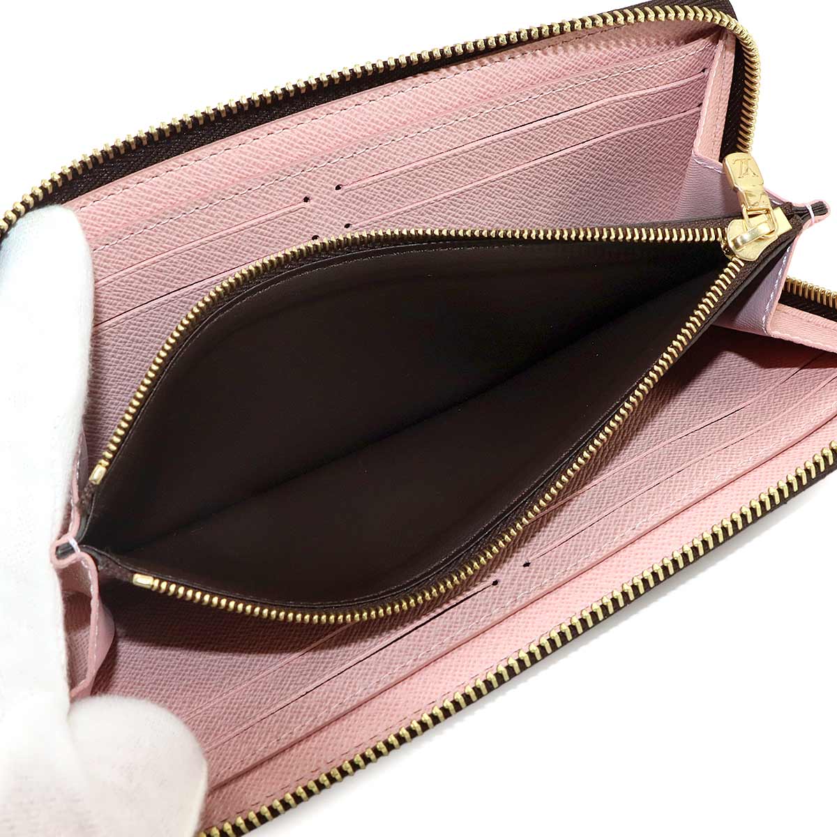 Monogram Clemence Wallet Rose Ballerine M61298 Purse