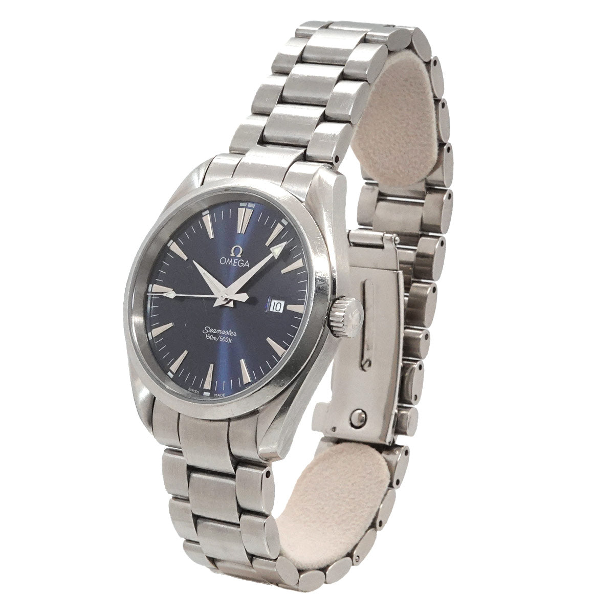 Seamaster Aqua Terra 2517.80 Quartz Blue Dial Men Watch