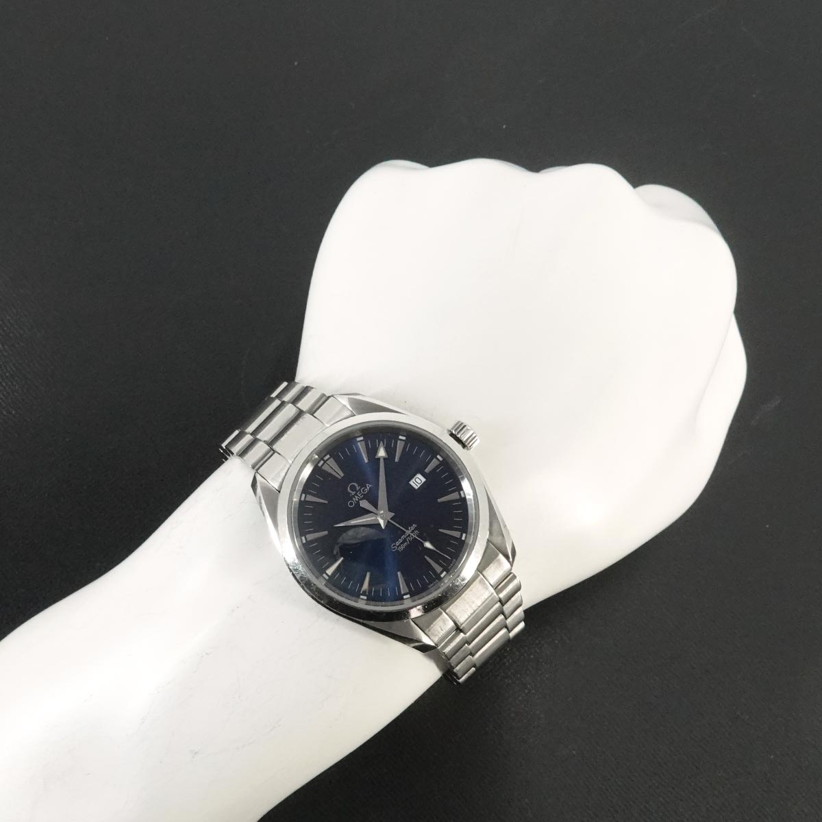 Seamaster Aqua Terra 2517.80 Quartz Blue Dial Men Watch