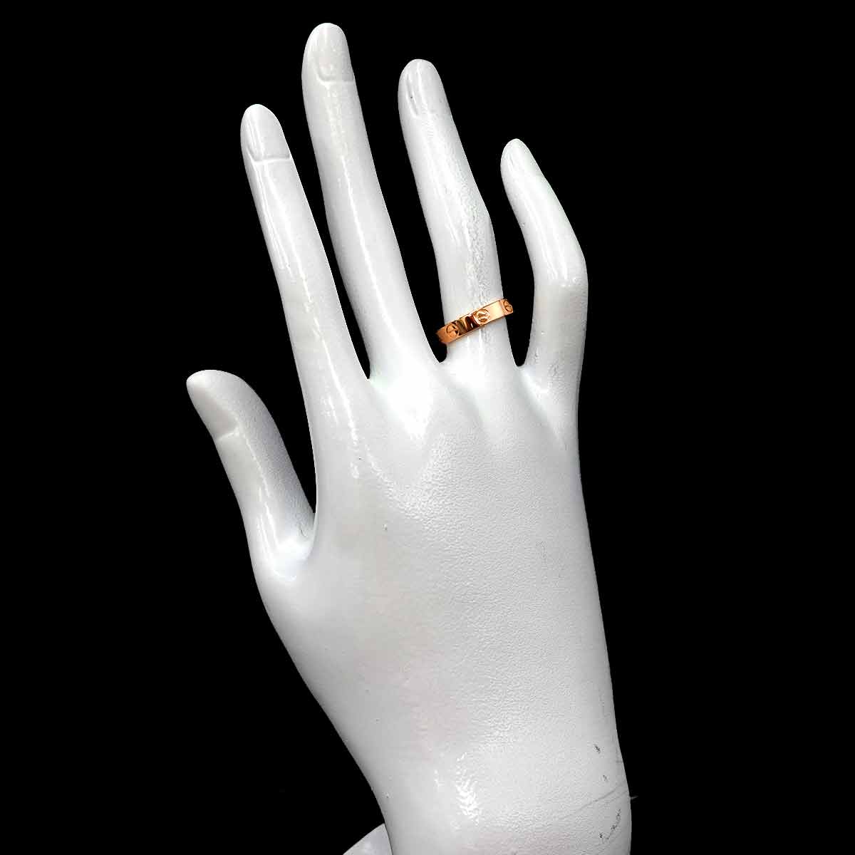 Mini Love Ring 18K Pink Gold 750 size51 5.5-5.75(US)