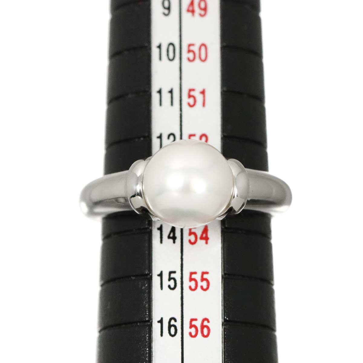 Akoya Pearl 8.5mm Ring Platinum size6.25-6.5(US)