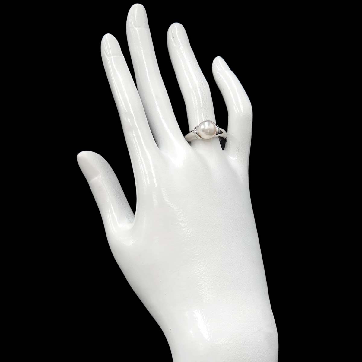 Akoya Pearl 8.5mm Ring Platinum size6.25-6.5(US)