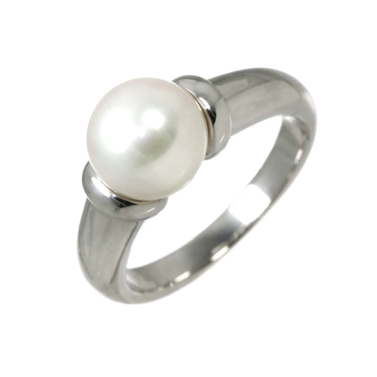 Akoya Pearl 8.5mm Ring Platinum size6.25-6.5(US)