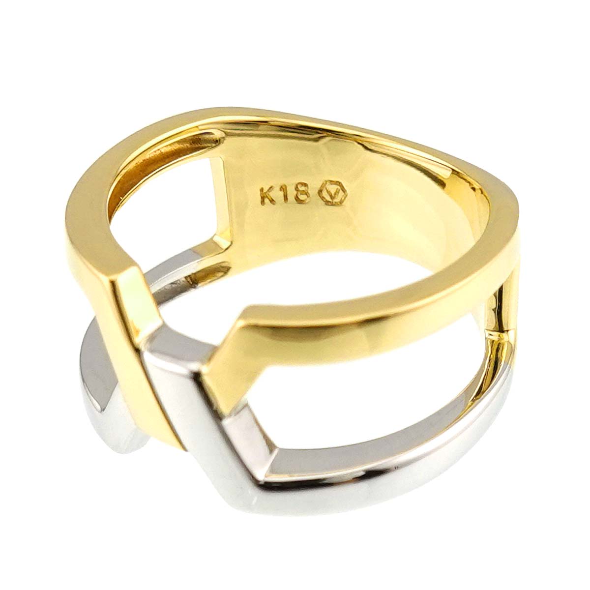 Ring 18K YG size5.75-6(US)