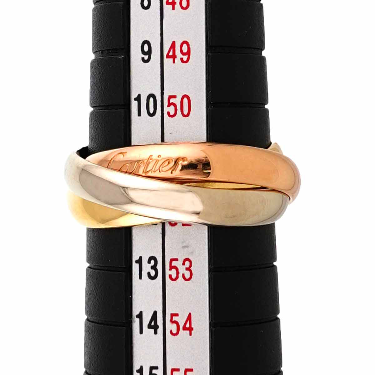 Trinity MM Ring 18K YG WG PG 750 Size51 5.5-5.75(US)