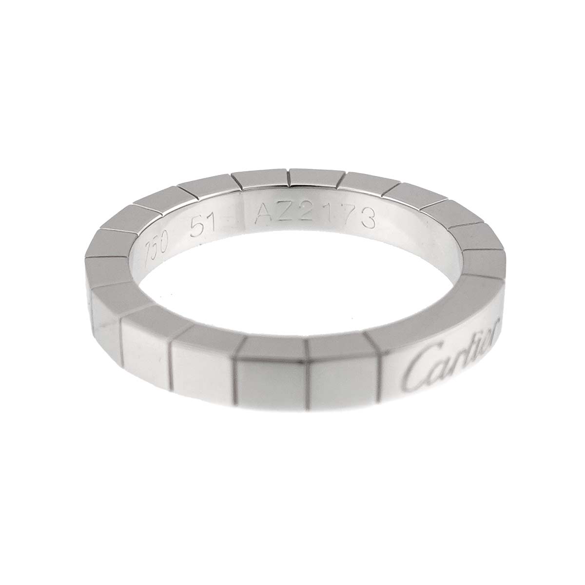 Laniere Ring 18K White Gold 750 Size51 5.5-5.75(US)