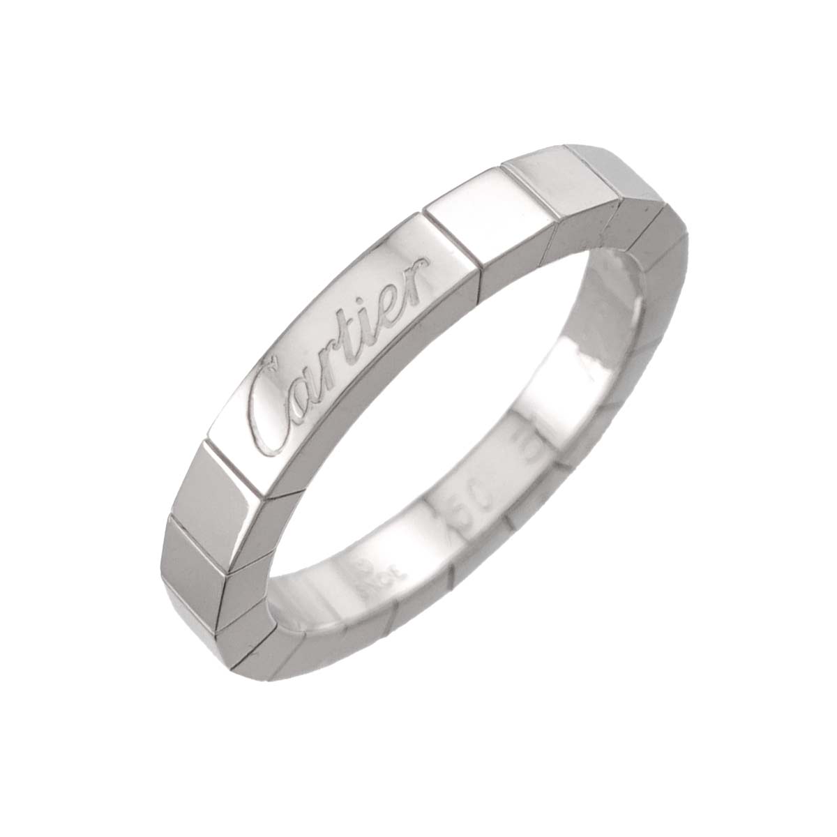 Laniere Ring 18K White Gold 750 Size51 5.5-5.75(US)