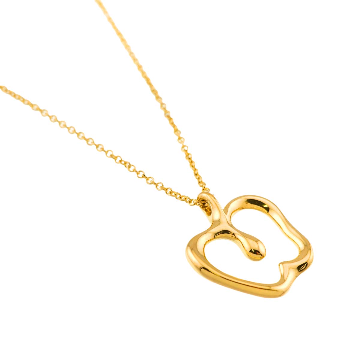 Apple Necklace 18K Yellow Gold 750