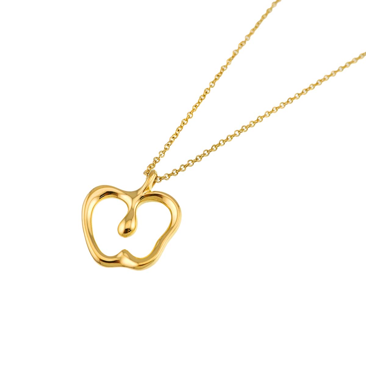 Apple Necklace 18K Yellow Gold 750
