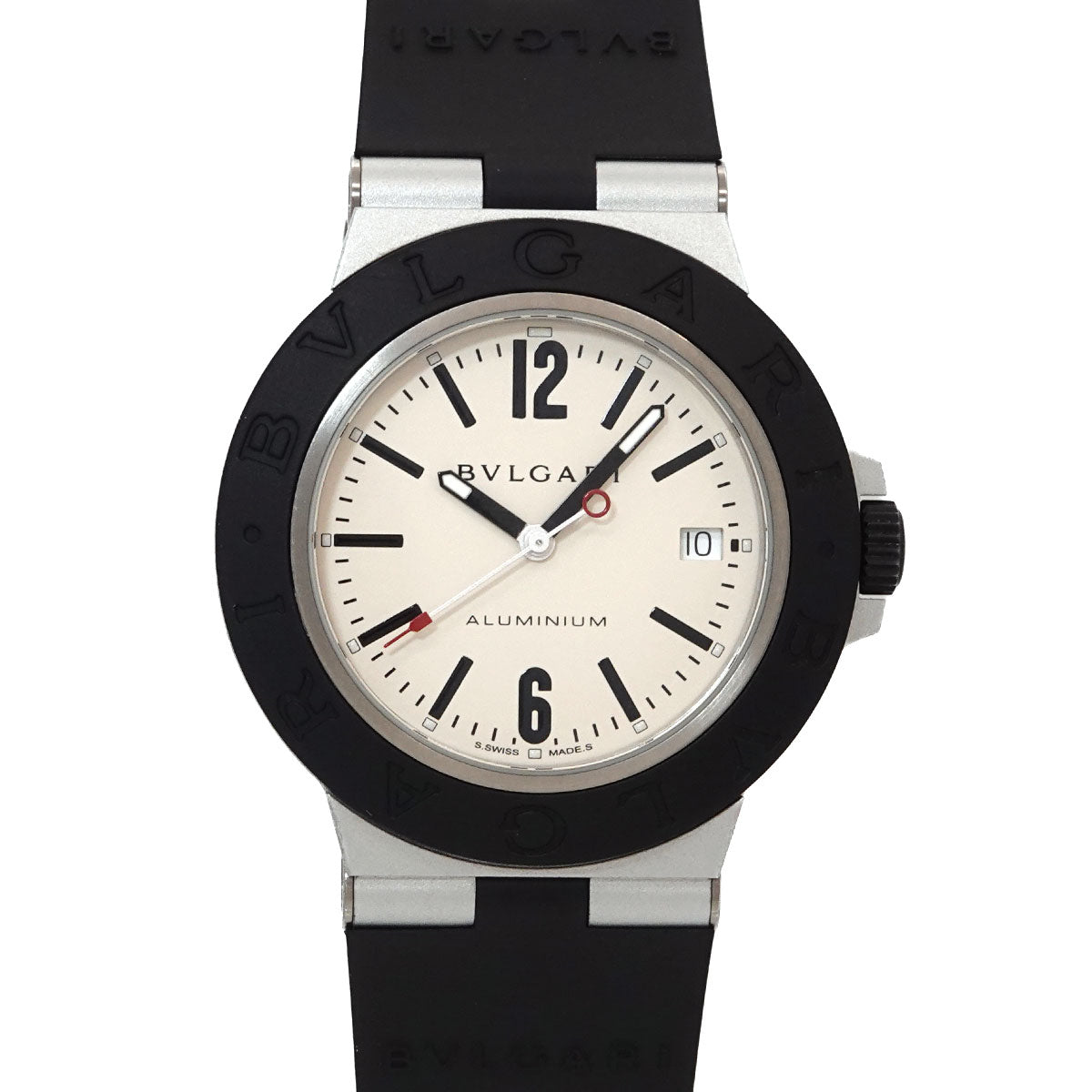 Aluminum BB40ATCH Automatic Date Silver Black Dial Mens