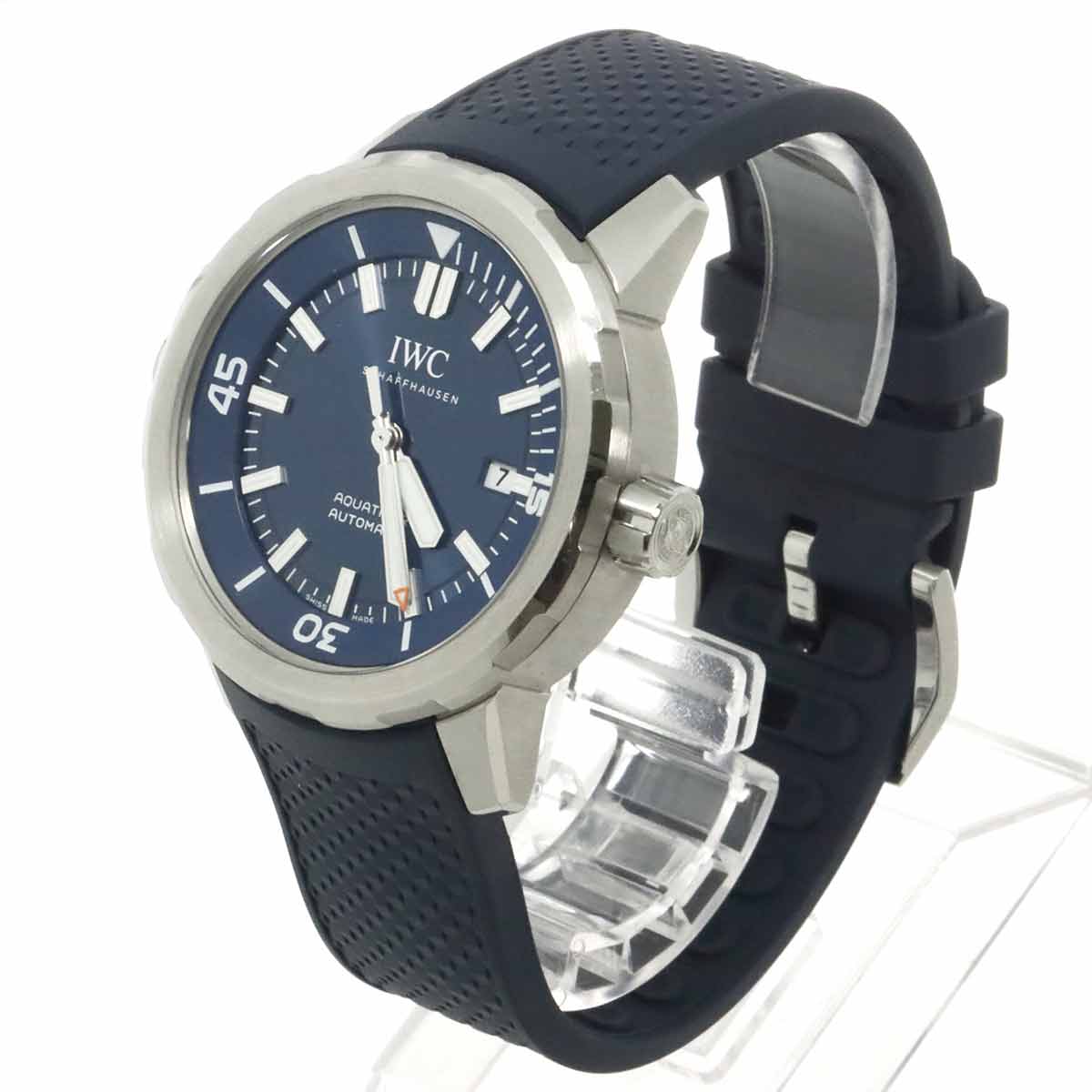 Aqua Timer IW328801 Automatic Date Blue Dial Mens Watch