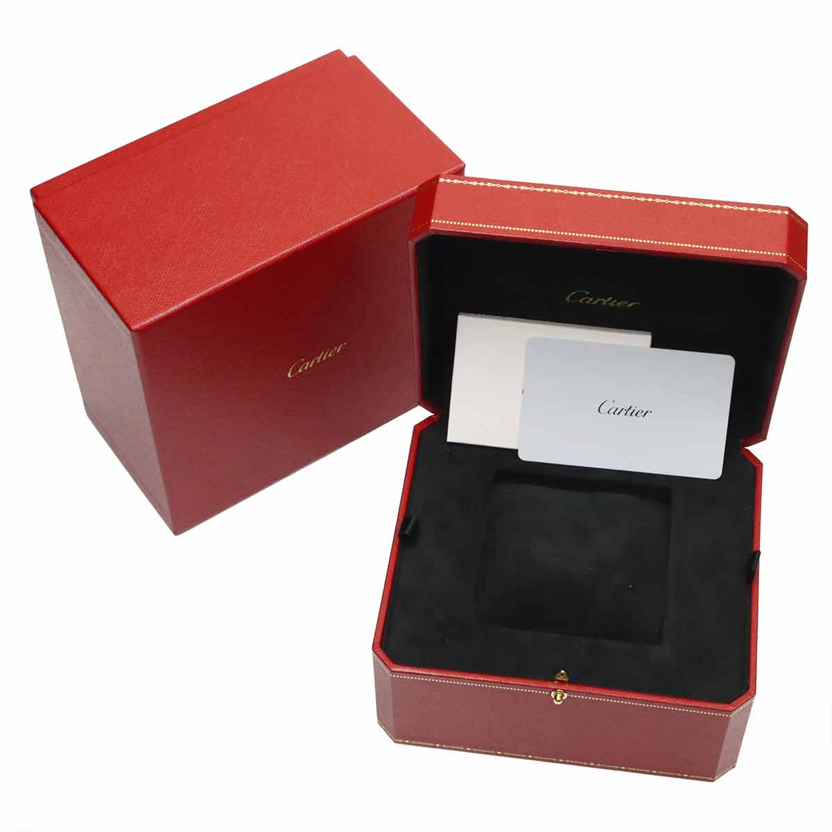 Panthere LM W2PN0016 K18YG Quartz Silver Dial Mens Watch