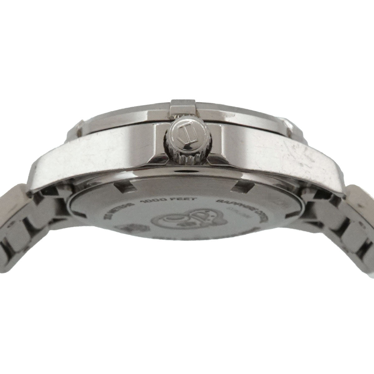 Aquaracer 300 WAY1413 Quartz 11P Diamond Date Ladies Watch