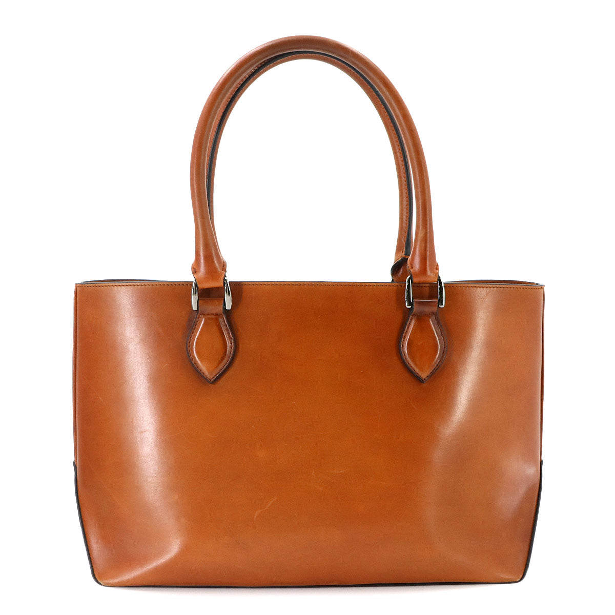 Calligraphy Toujours Tote Bag Venezia Leather Brown Purse