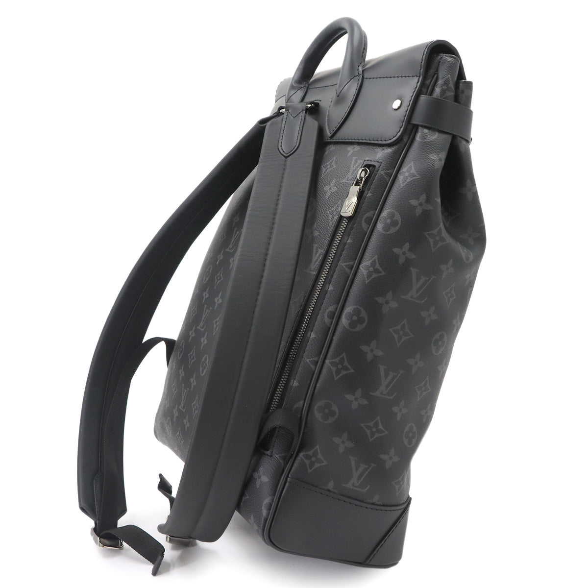 Monogram Eclipse Steamer Backpack Black M44052 Purse