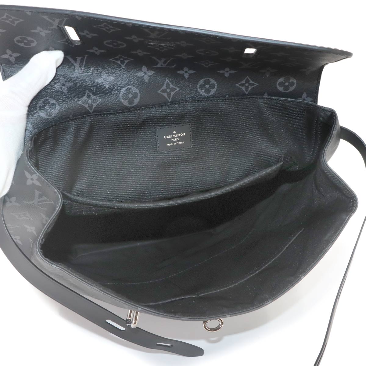 Monogram Eclipse Steamer Backpack Black M44052 Purse