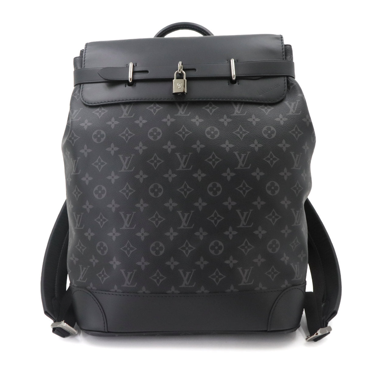 Monogram Eclipse Steamer Backpack Black M44052 Purse