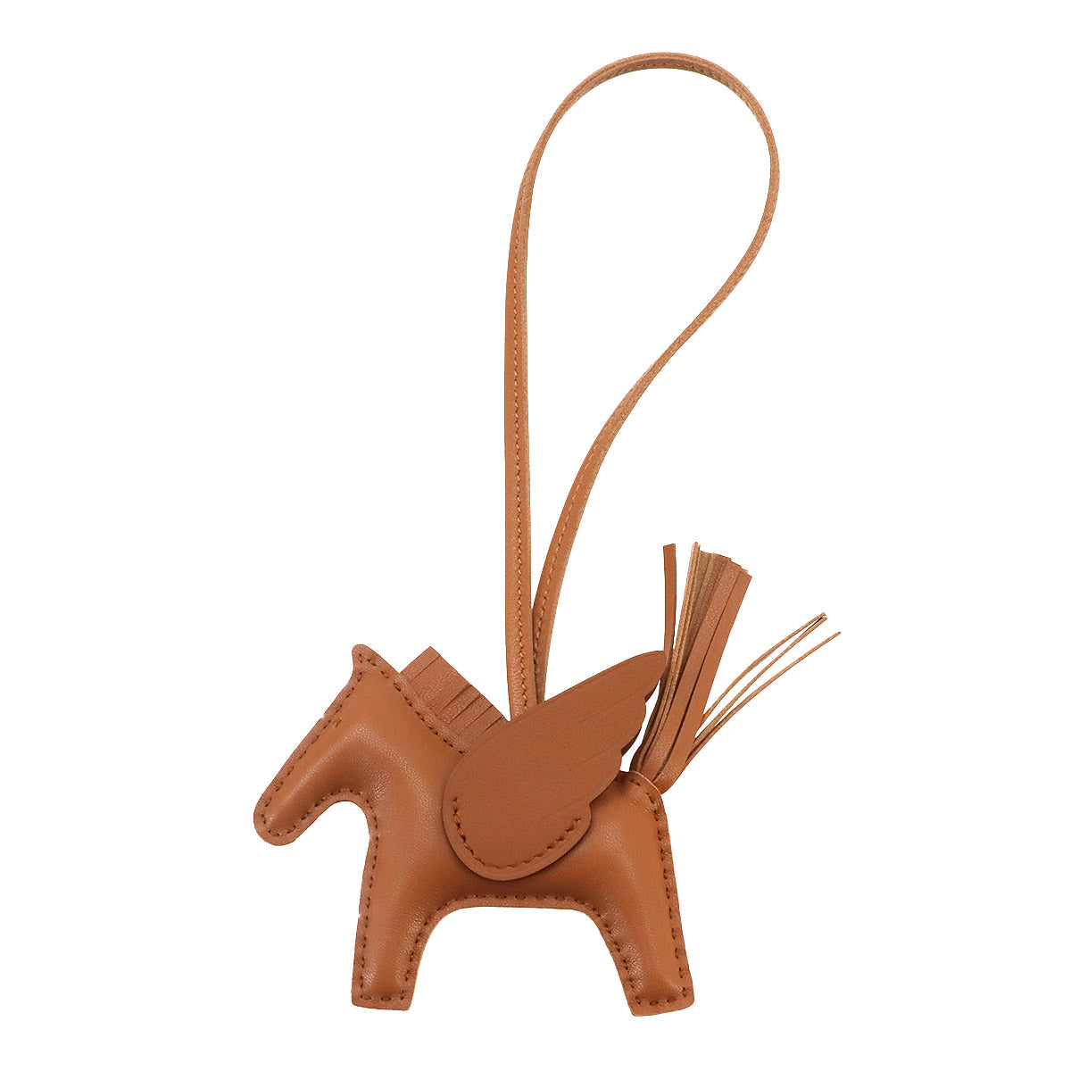 Rodeo Pegasus PM Bag Charm Agneau Milo So Gold