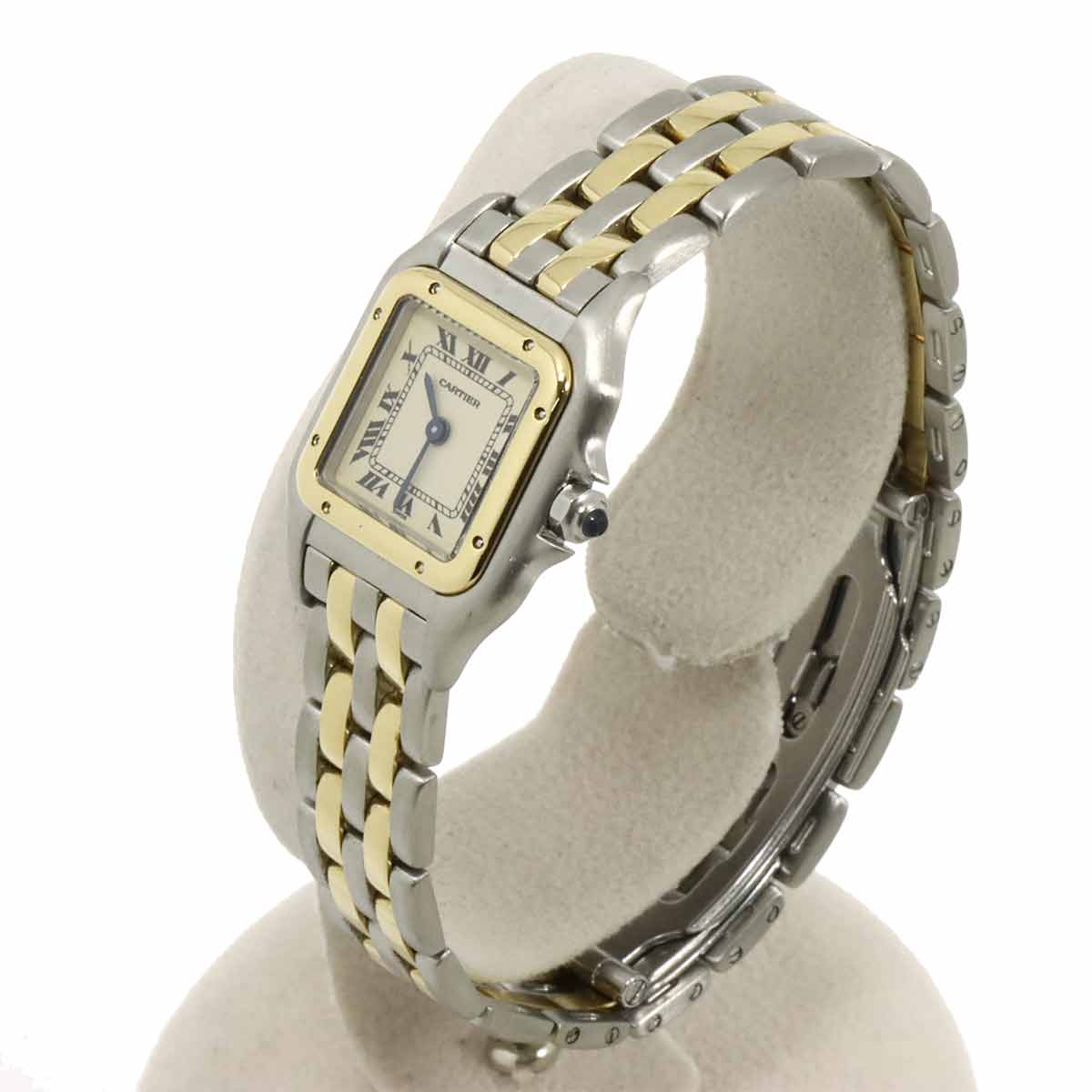 Panthere Two Row SM W25029B6 Quartz Cream Dial YG