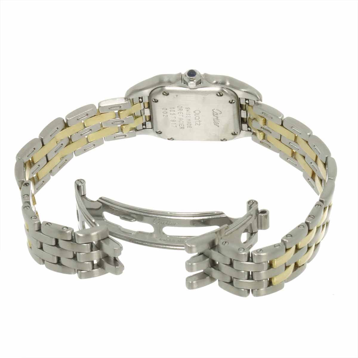 Panthere Two Row SM W25029B6 Quartz Cream Dial YG