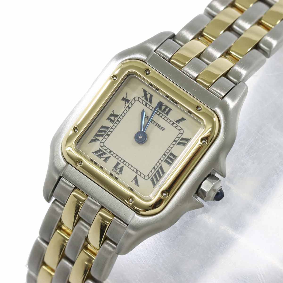 Panthere Two Row SM W25029B6 Quartz Cream Dial YG