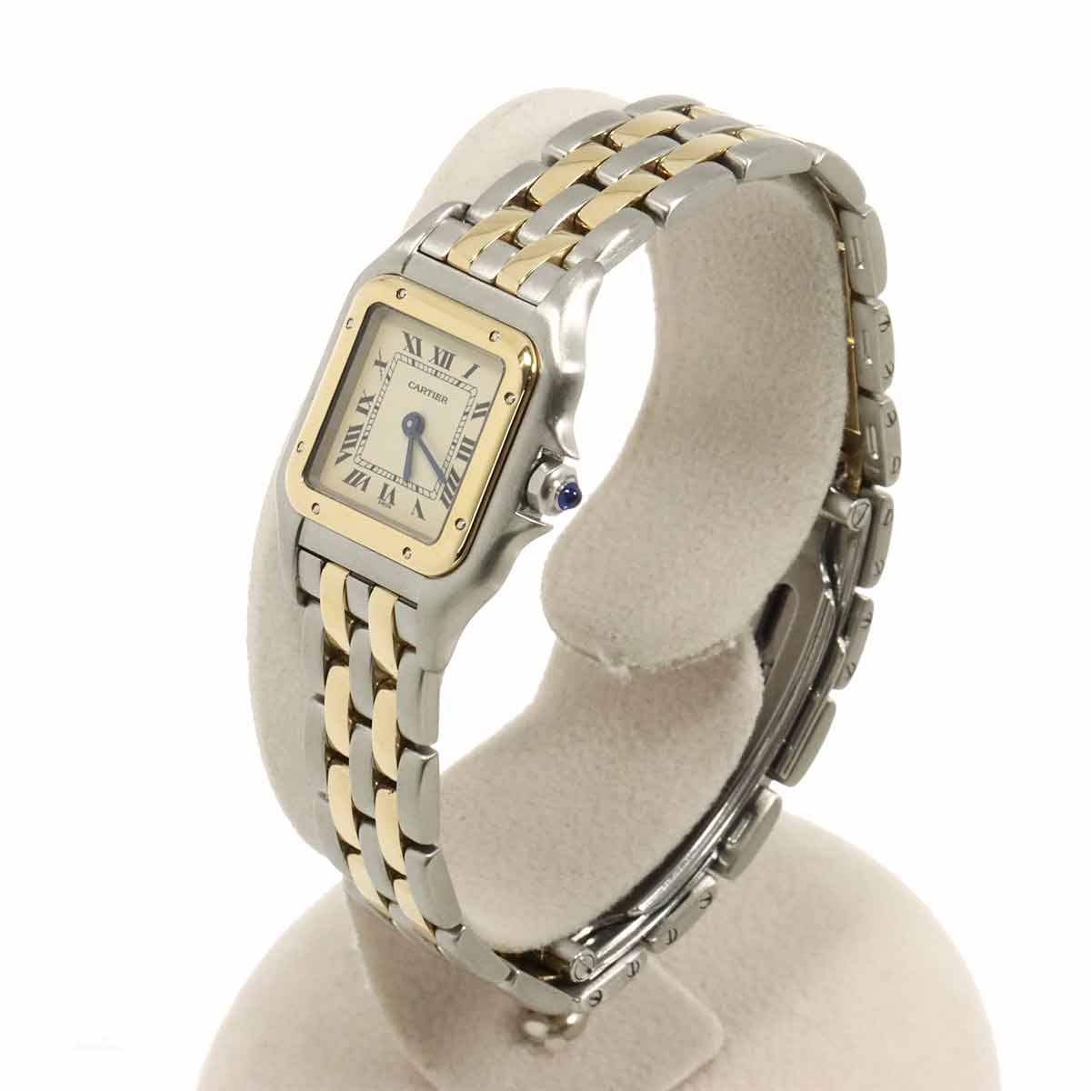 Panthere Two Row SM W25029B6 Quartz Cream Dial YG