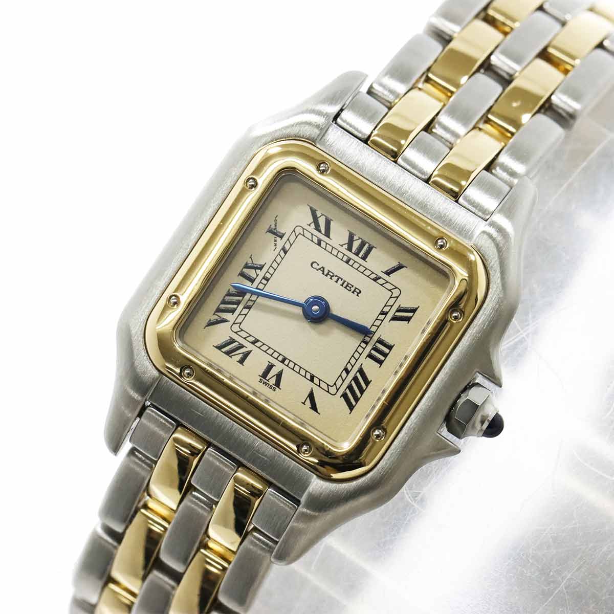 Panthere Two Row SM W25029B6 Quartz Cream Dial YG