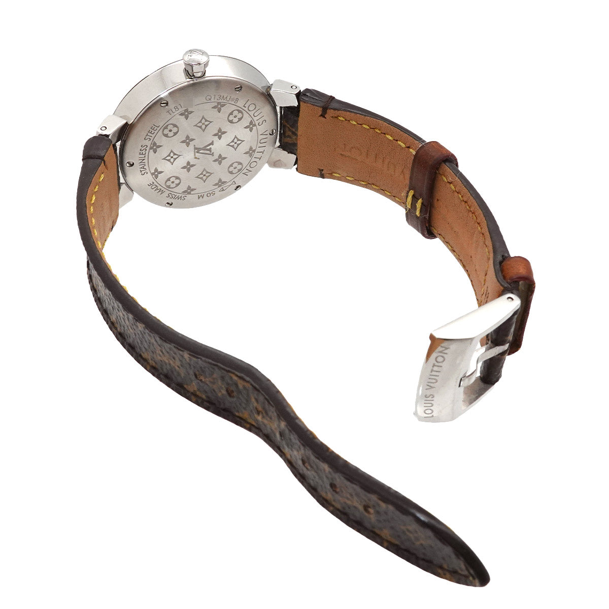 Tambour Monogram Q13MJ 8P Diamond Ladies watch