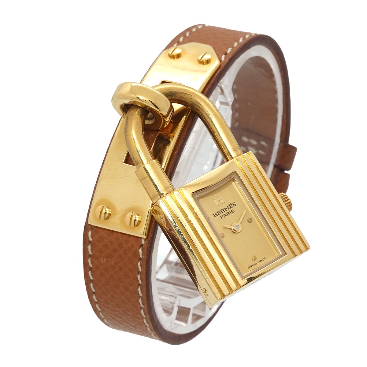 Kelly Watches Quartz Gold Dial Vintage Cadena Ladies Watch